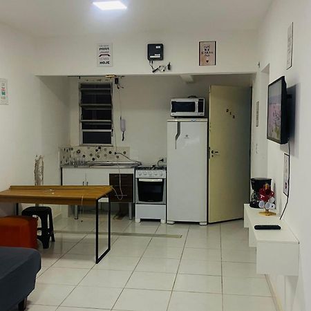 Apartamento Kit Net Pe Na Areia Прая-Гранді Екстер'єр фото