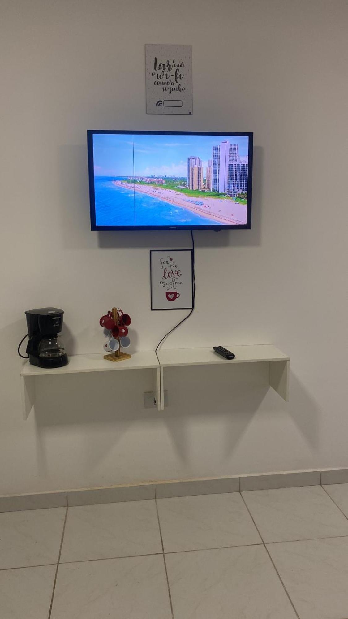 Apartamento Kit Net Pe Na Areia Прая-Гранді Екстер'єр фото
